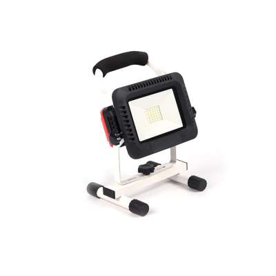 Li-ion rechargeable cordless portable tripod led work light